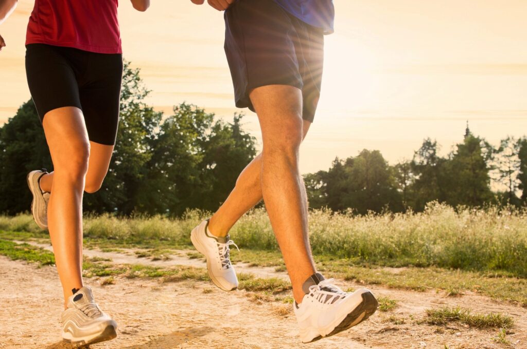 running and activity